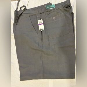 Cubavera 2XB charcoal, gray linen pants new with tags